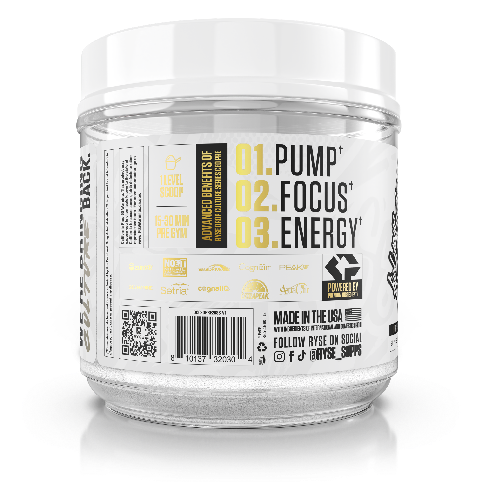 CEO Pre-Workout - Game Day Ready