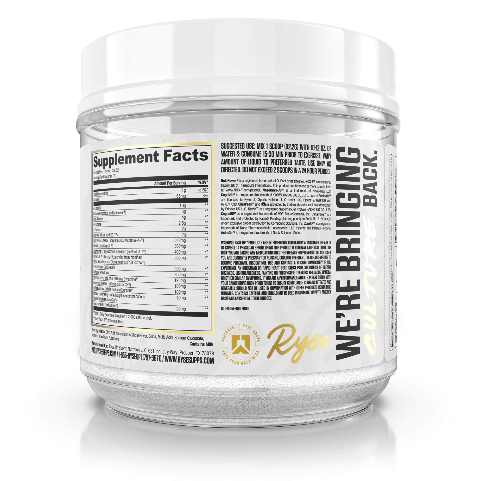 CEO Pre-Workout - Game Day Ready